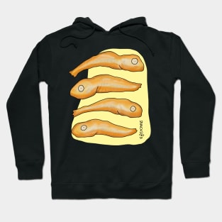 Four little deep fried anchovy Hoodie